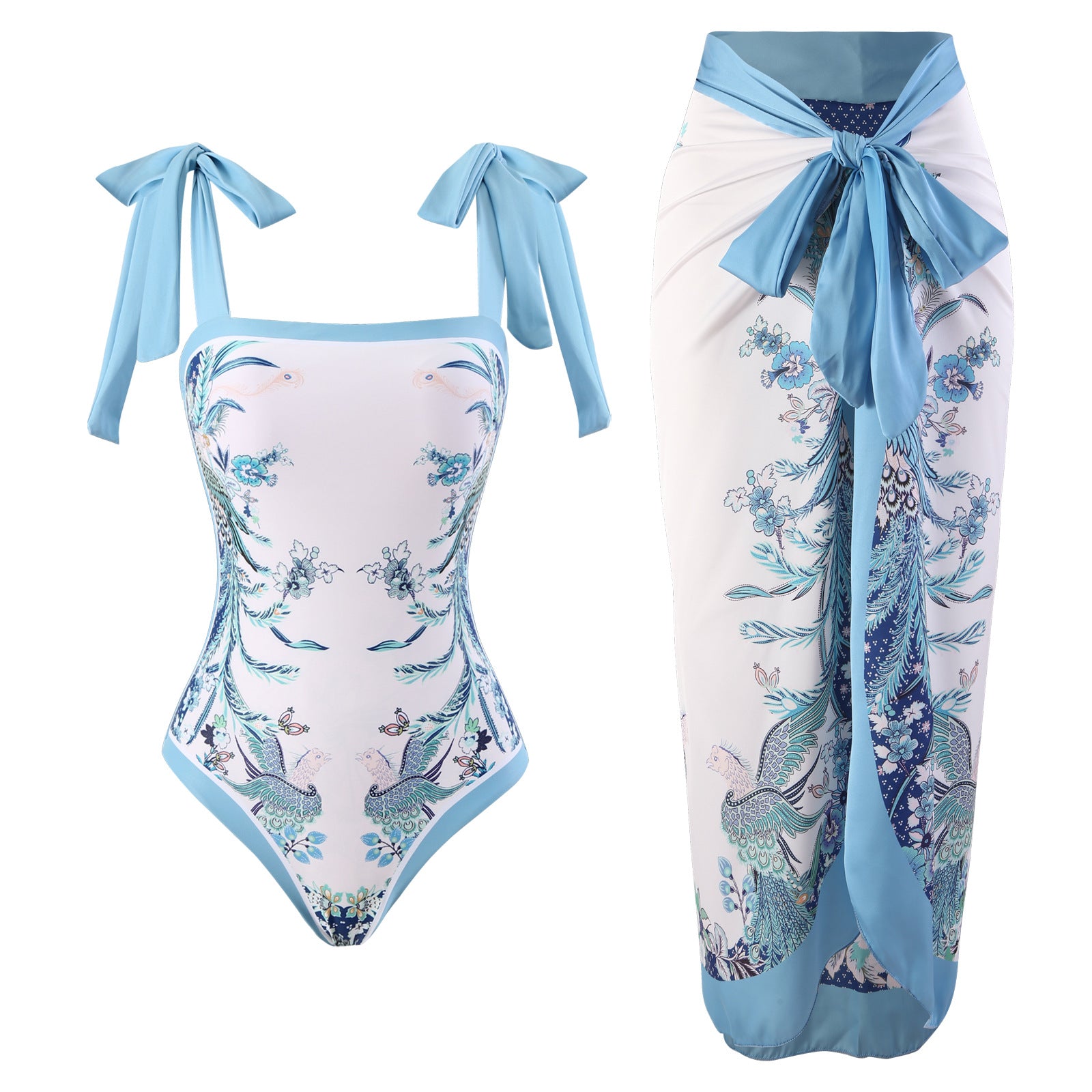 Double bird non series swimsuit – PALMA PARIS