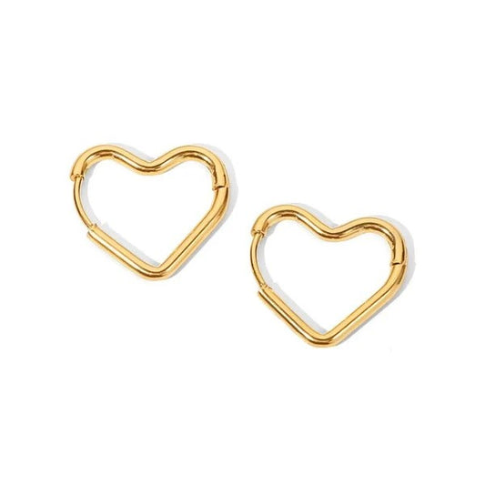 Loving Loop Earrings I Gold
