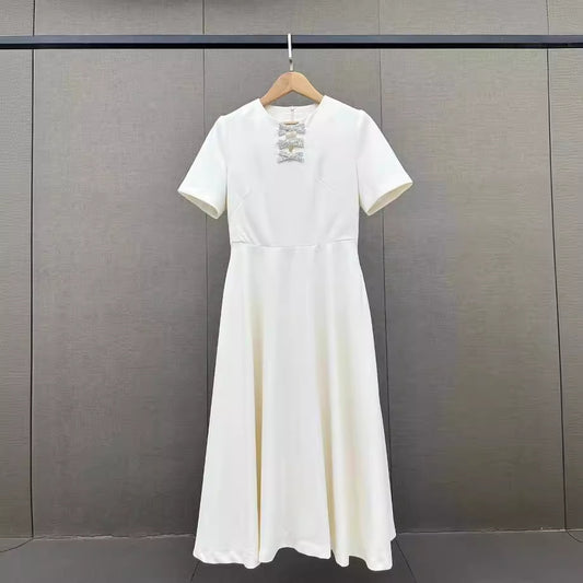 Robe à nœud en diamant creux