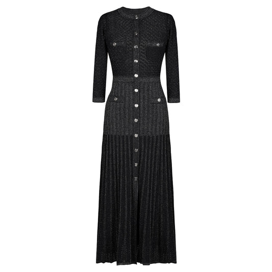 Robe à manches de trois quarts