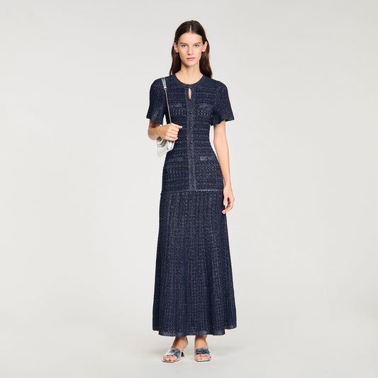 Palma maxi dress new-Navy