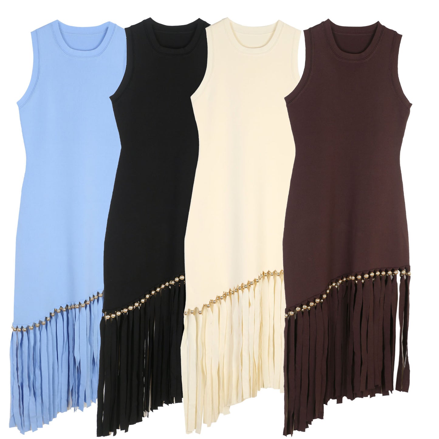 Hip-Hugging maxi dress