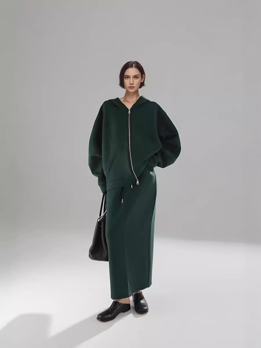 Sweatshirt skirt  set