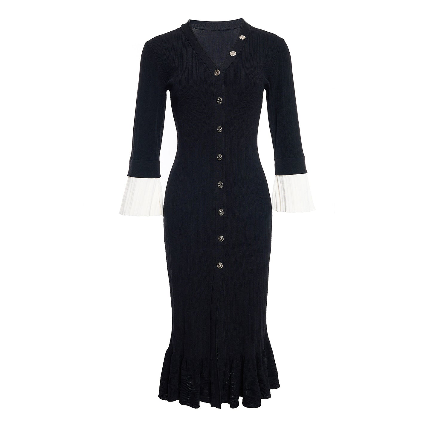 Schlankes fites Innenrockkleid