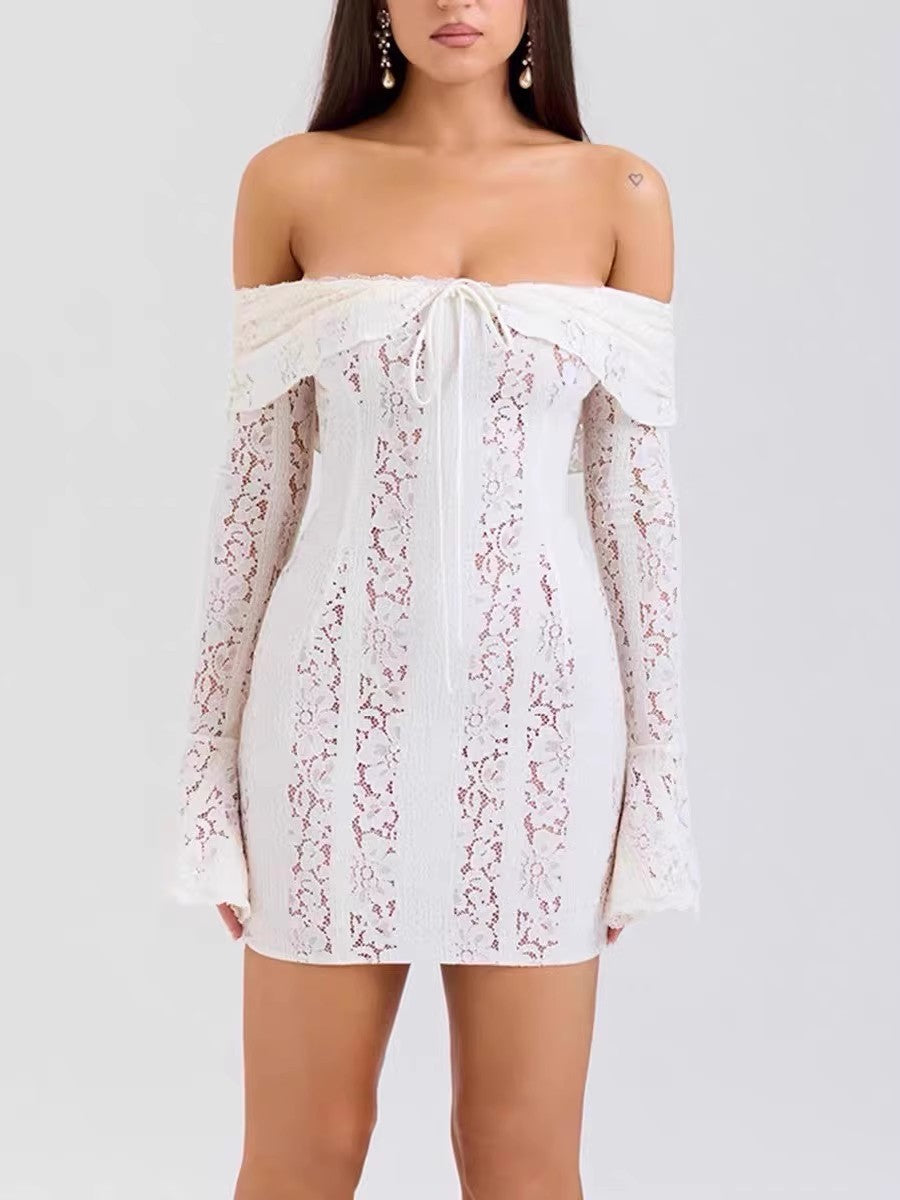 hip-hugging skirt dress