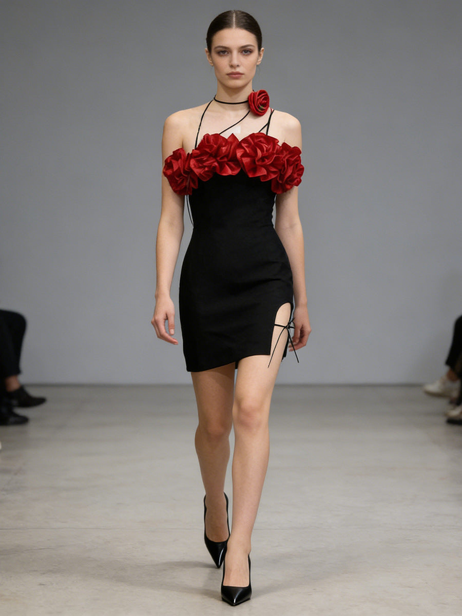 Ruffle Bodycon Dress