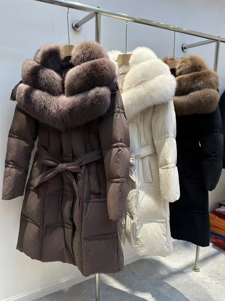 Large Fur Collar Down New  Jacket