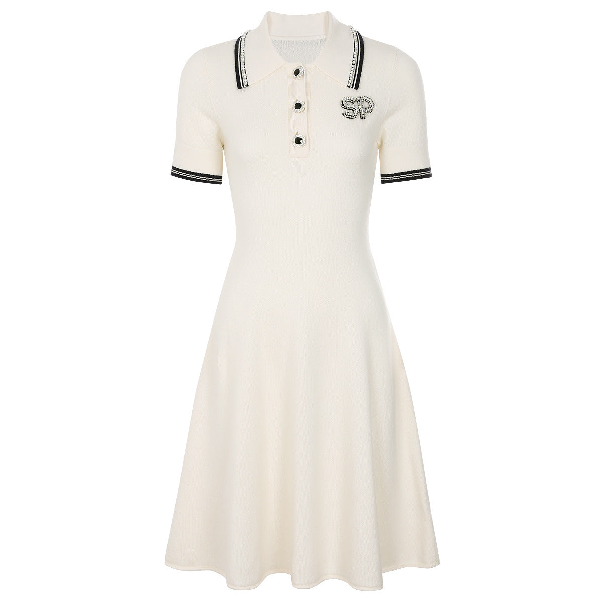 Trendy Slim-Fit Short-Sleeve dress
