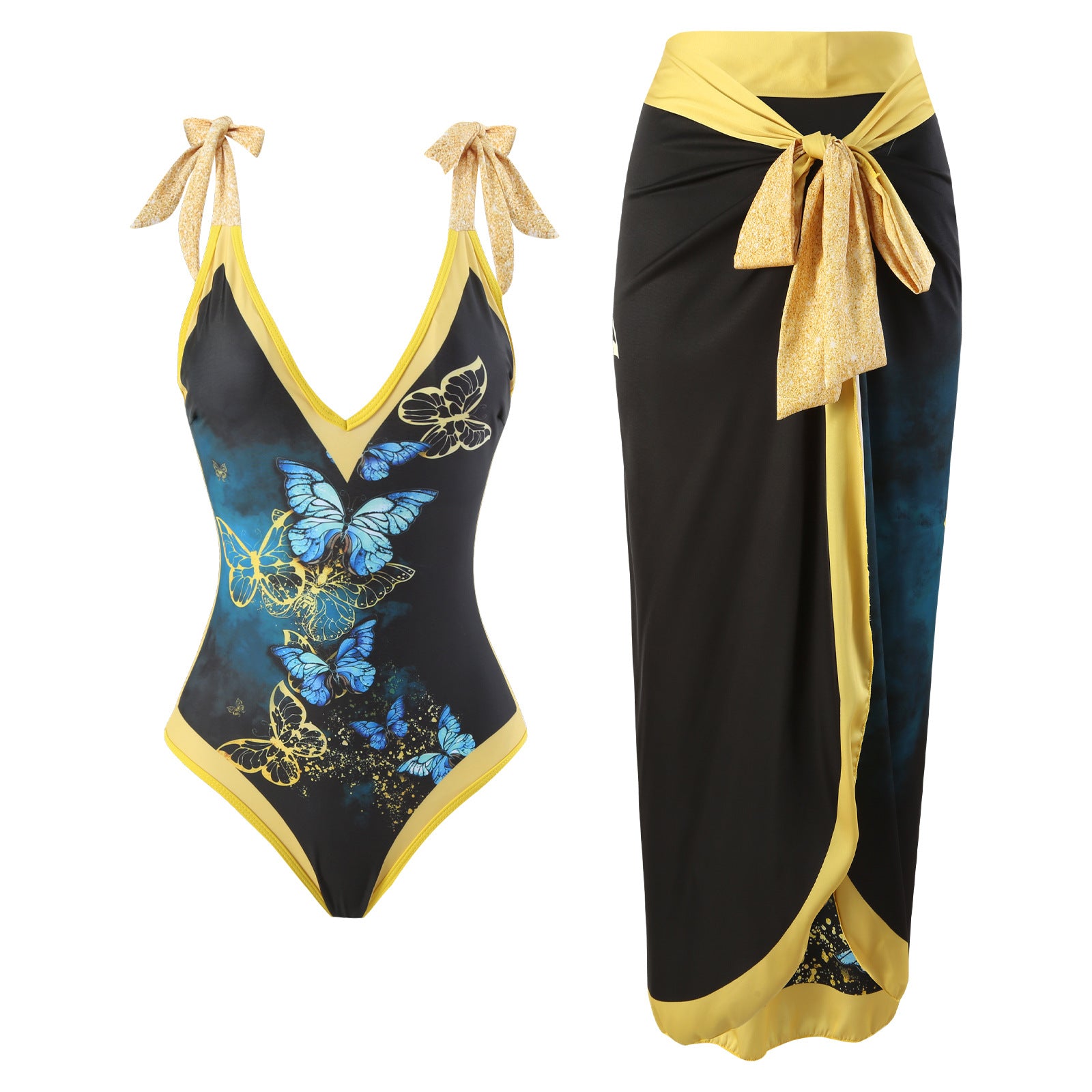 Colorful butterfly series swimsuit – PALMA PARIS