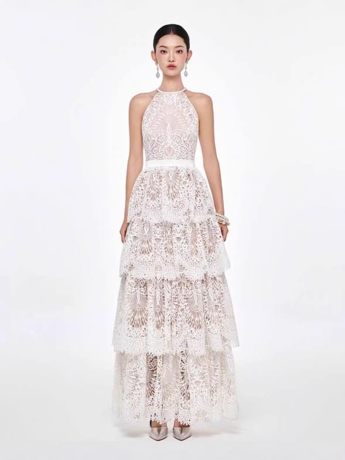 Water-Soluble Embroidery Dress