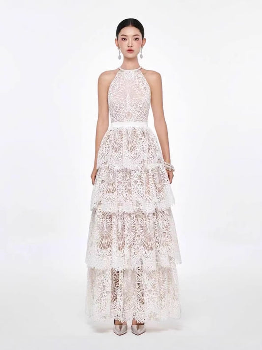 Water-Soluble Embroidery Dress