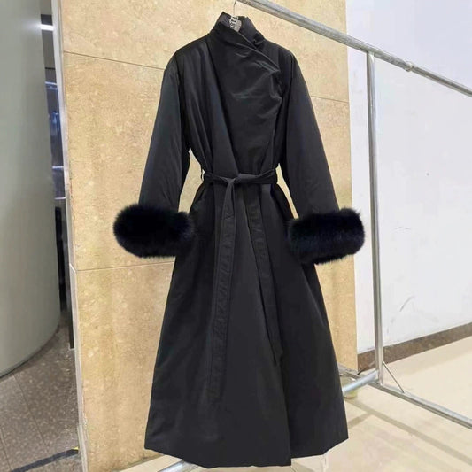 cuffs fox coat
