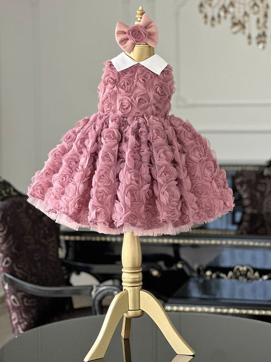 Rose Kids Puffy dress