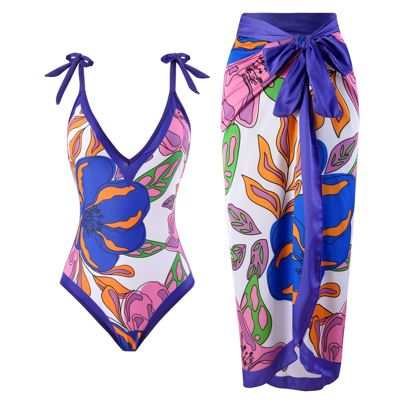 Water plant series swimsuit – PALMA PARIS