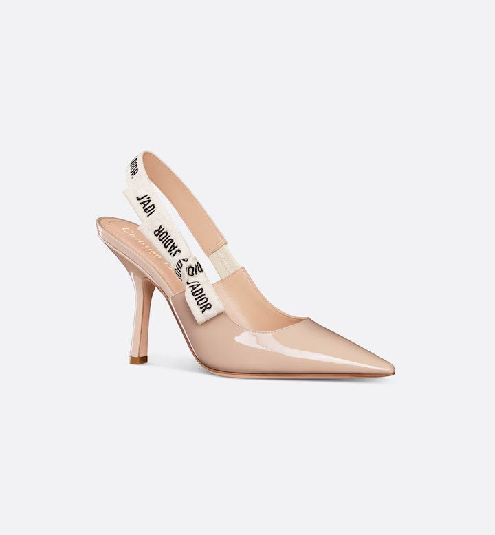 Dio-slingback pump