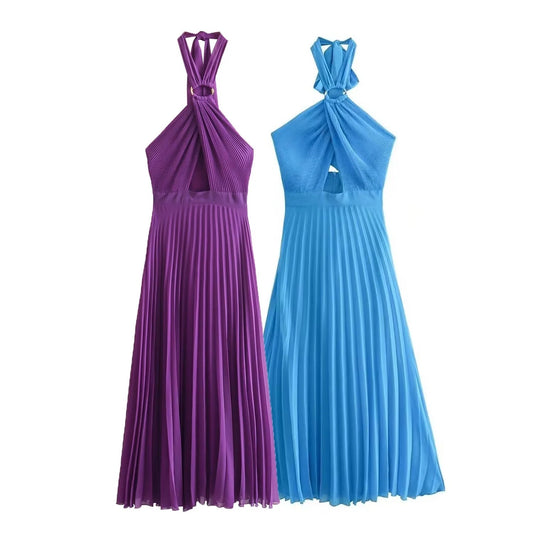 Small pleated Party wear dress