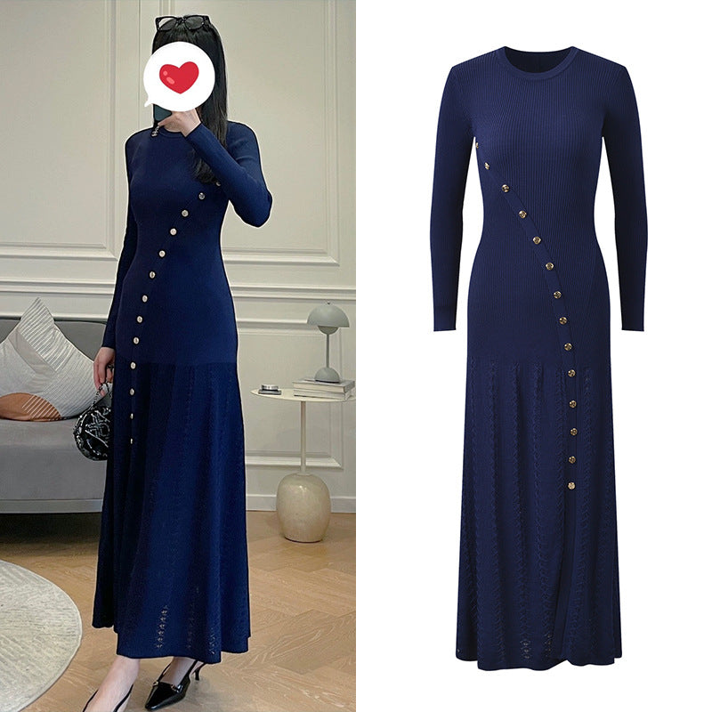 Long maxi Dress Blue