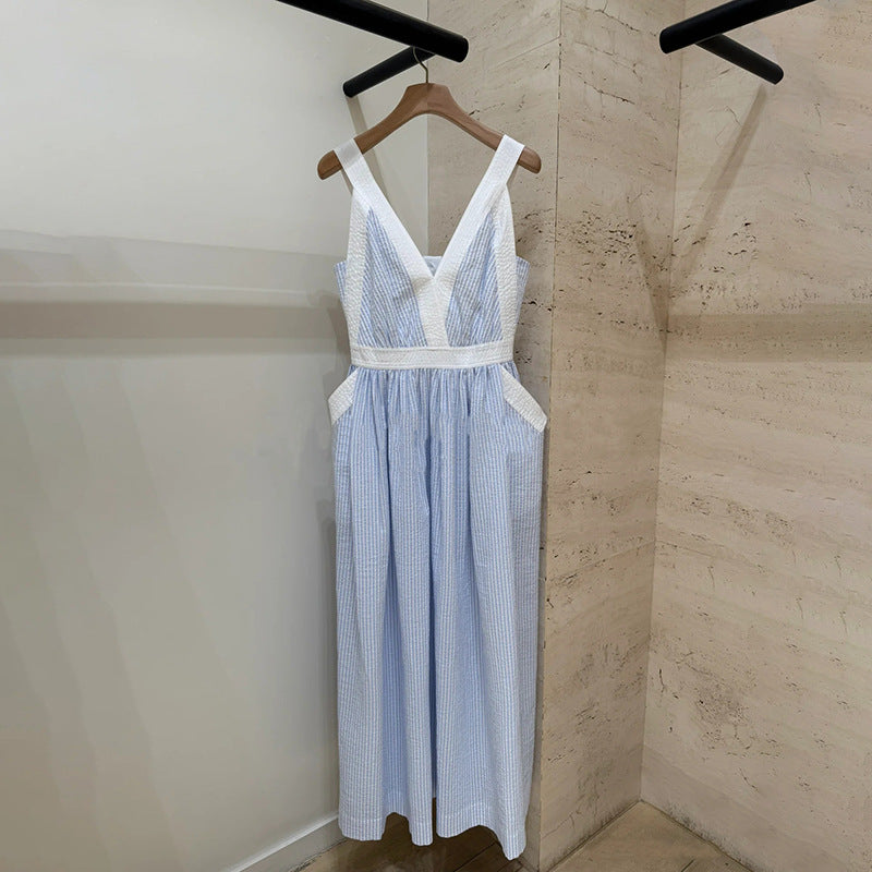 High-waisted sundress