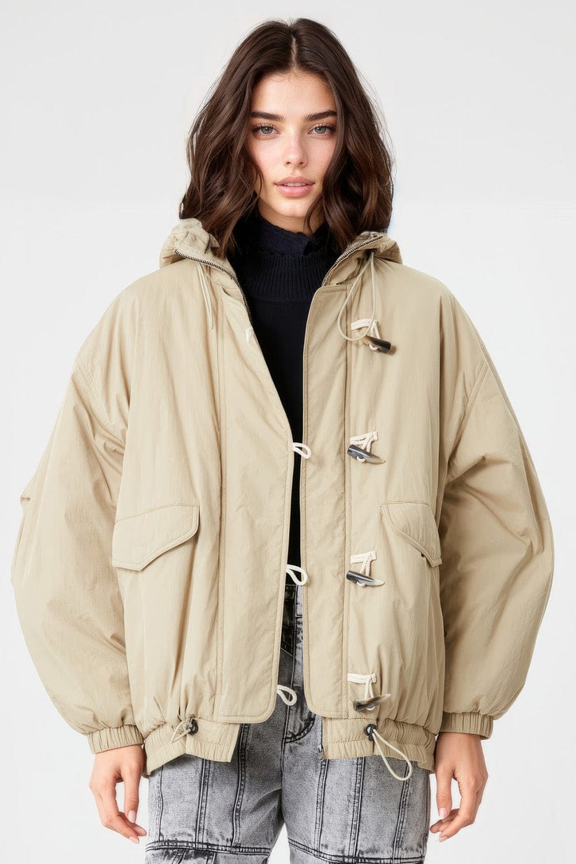 Rain-Repellent  Hooded Jacket