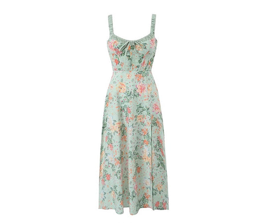 Floral Print Slip Dress