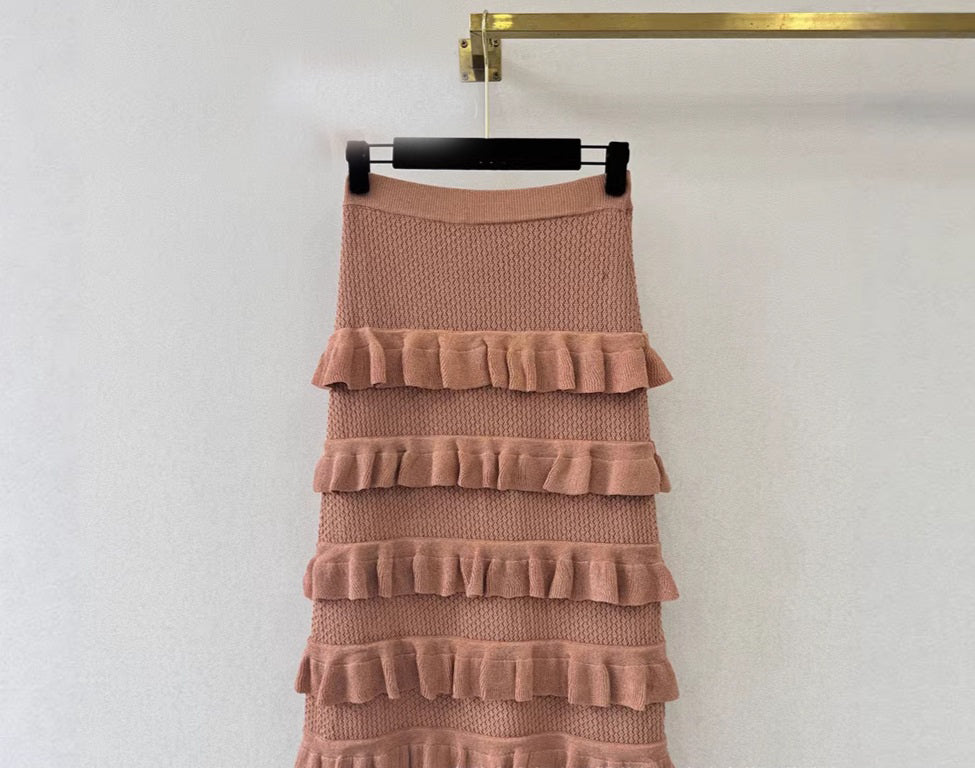 Skirt Vest Set