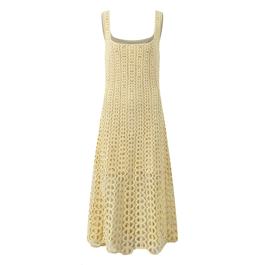 Fashionable Slim-Fit Long Strap Dress
