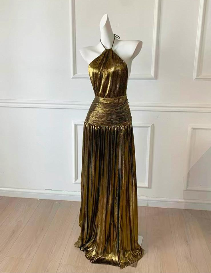 Palma new maxi dress - Gold