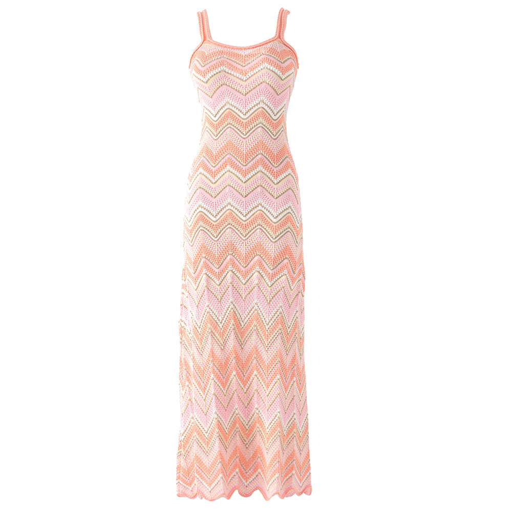 Lady Waist Knitted Dress