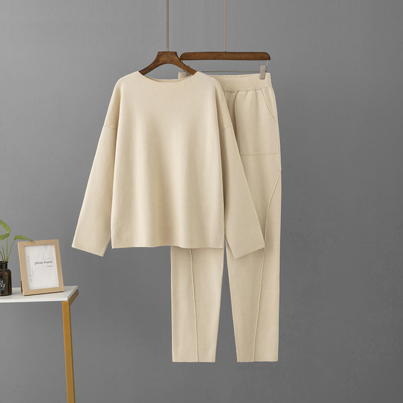 One-shoulder woolen suits