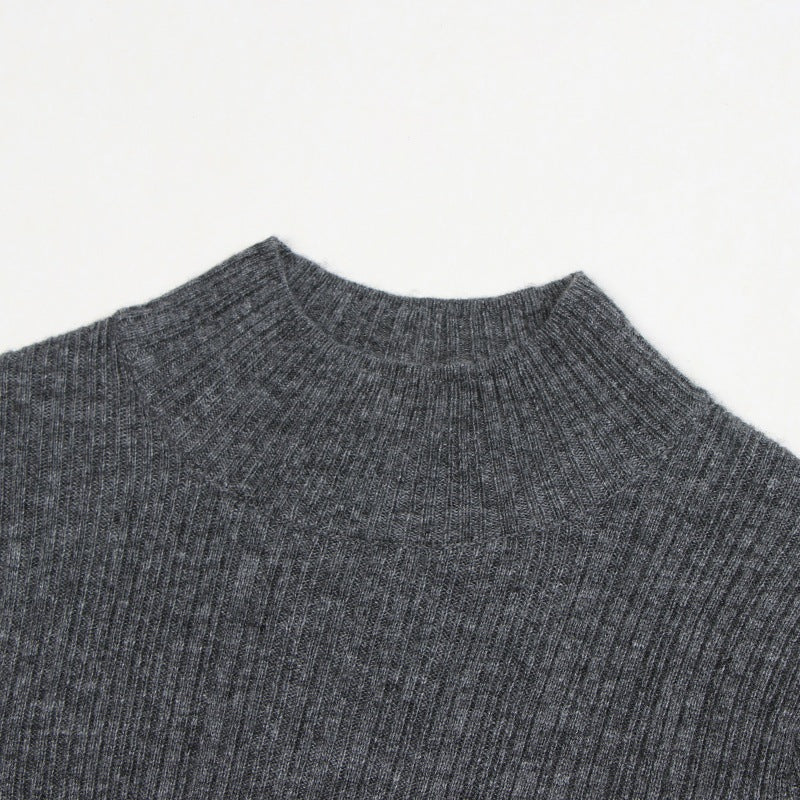 Wool primer knitted dress