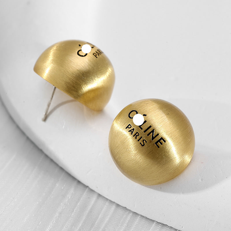 Celine Pin Stud Earrings