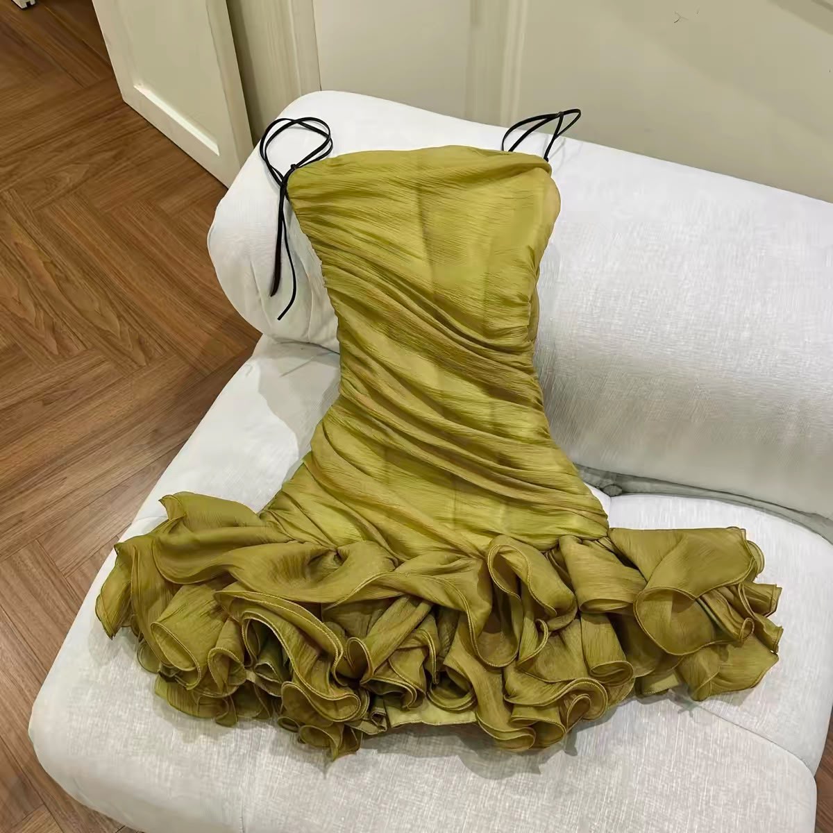 Palma Ruffle Mini Dress