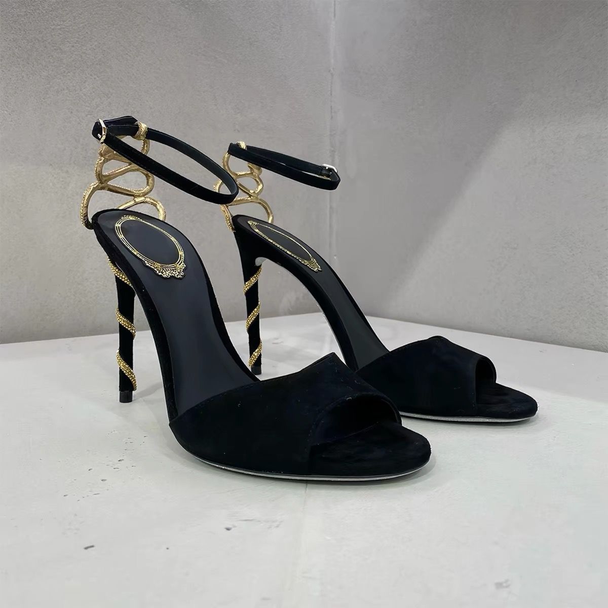 Palma Royal Serpent Heels