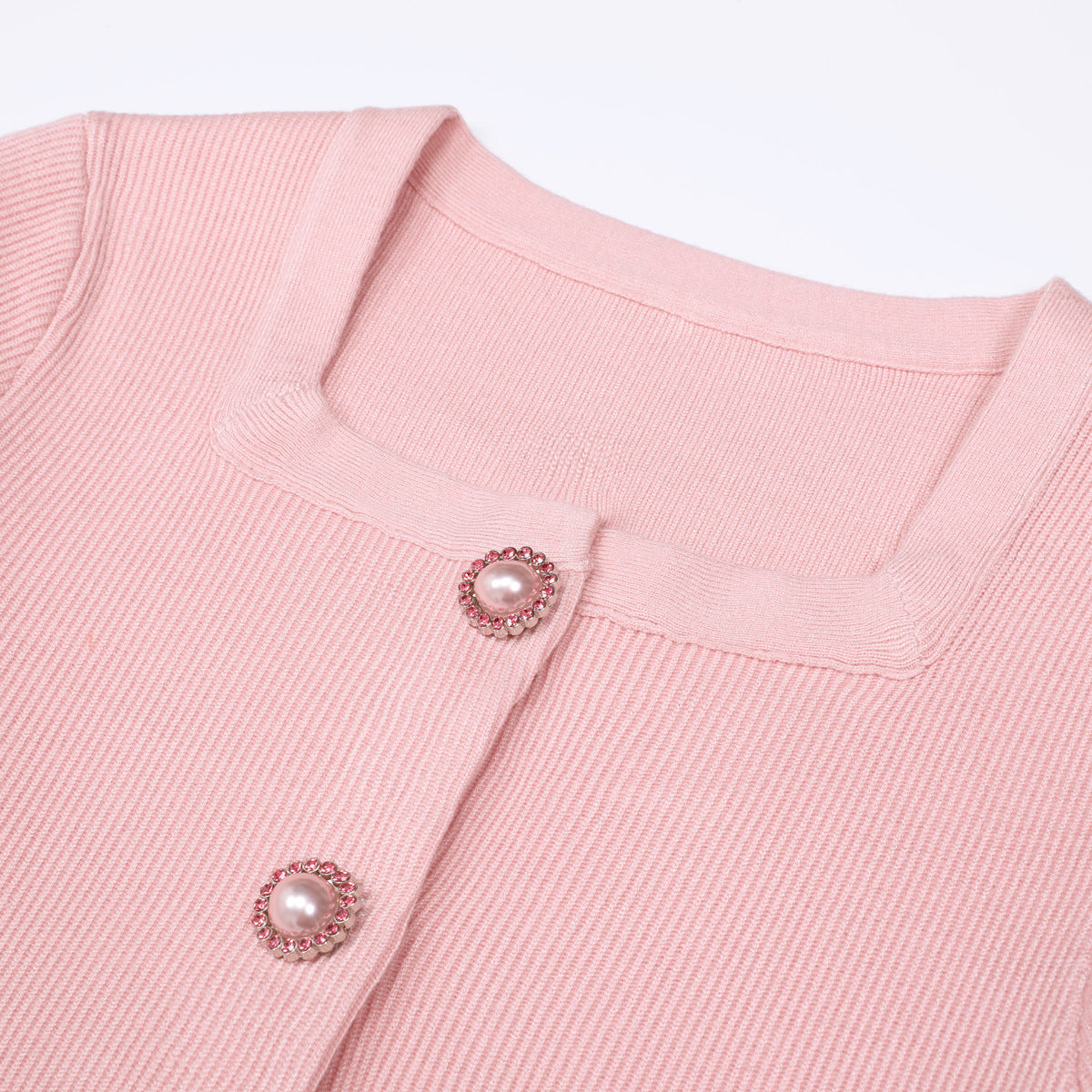 Square Collar Belt Slimming dress