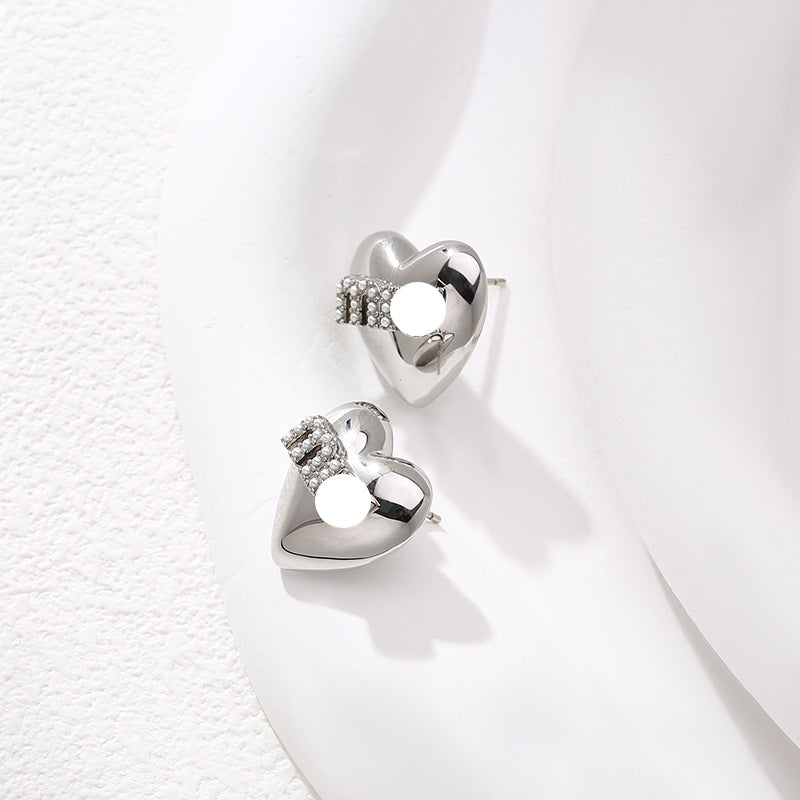 Miu silver needle studs