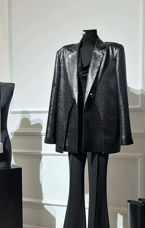 Two Piece Leather Jacket