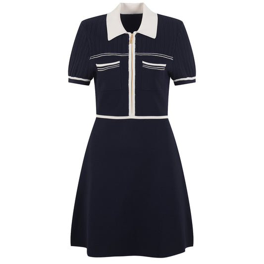 Robe jupe à manches courtes