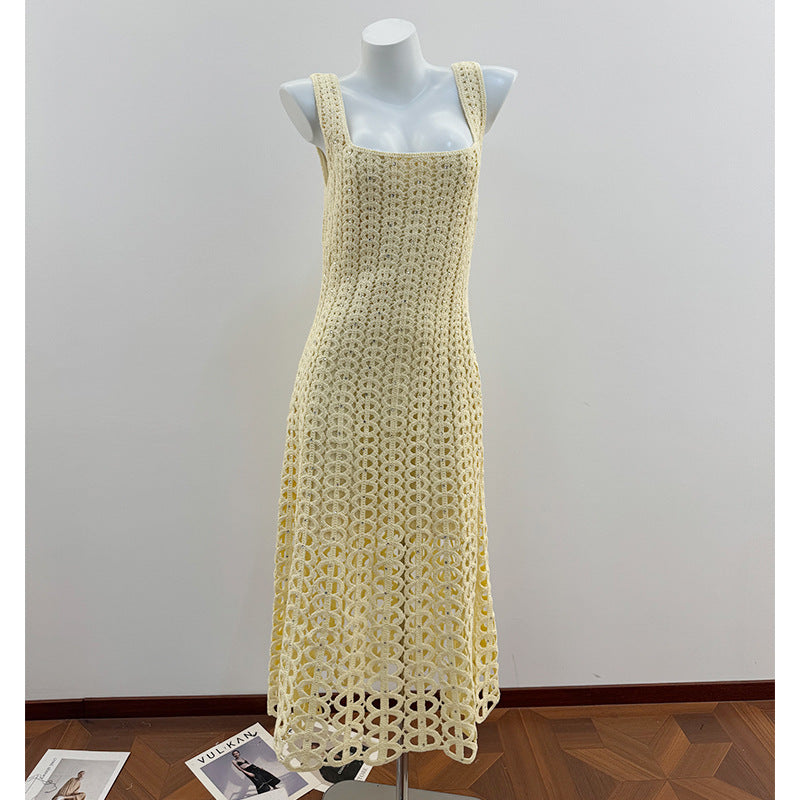 Dress with cardigan