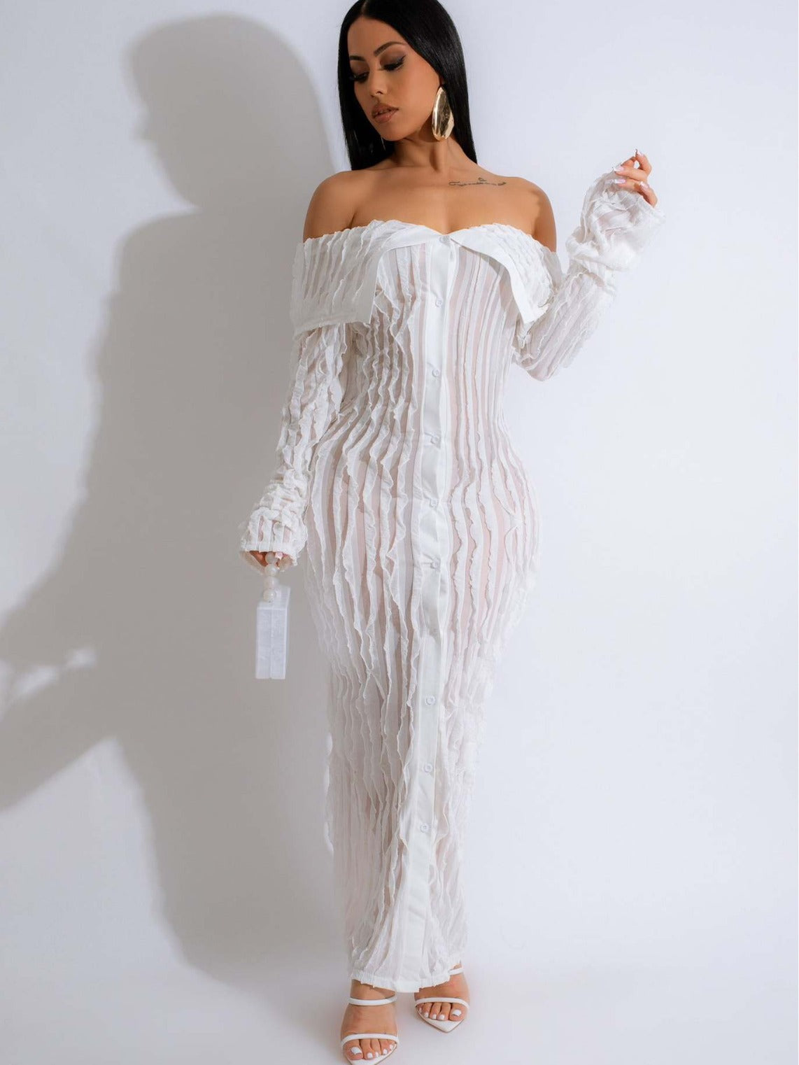 lapel tight skirt design dress