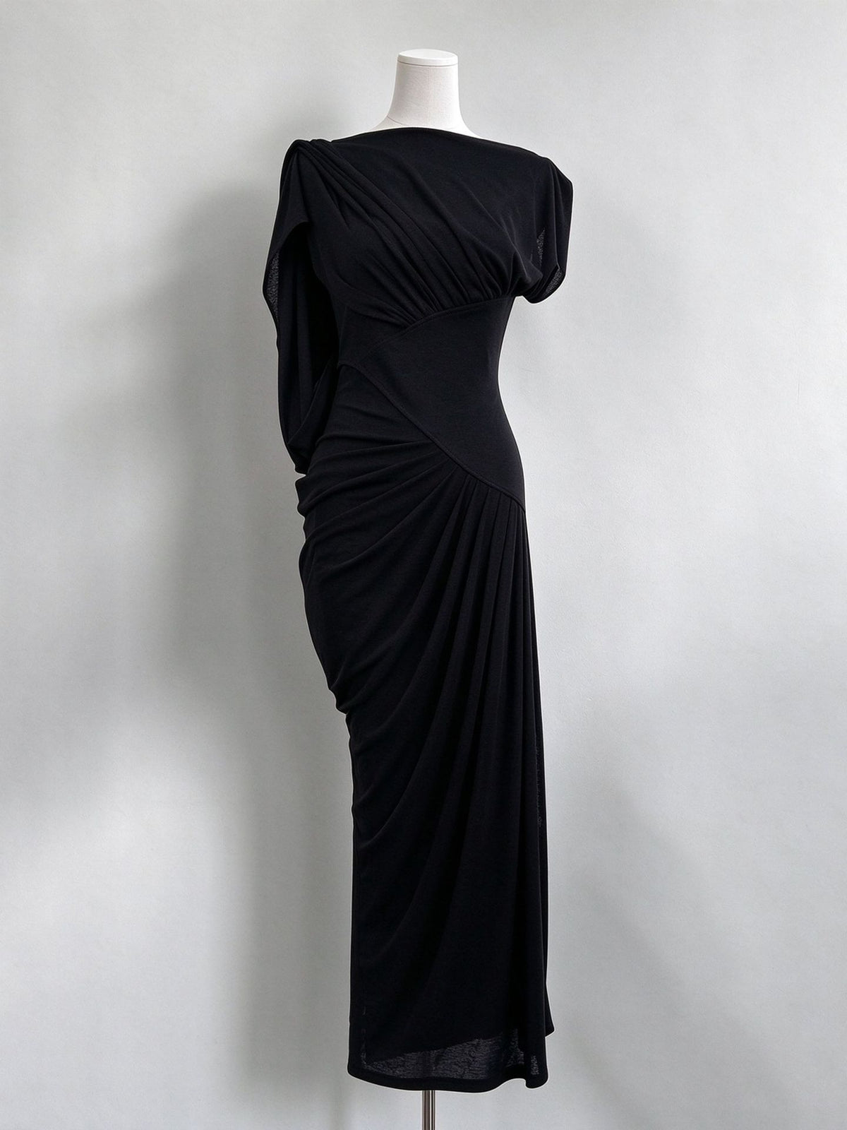 Drape Noir Dress