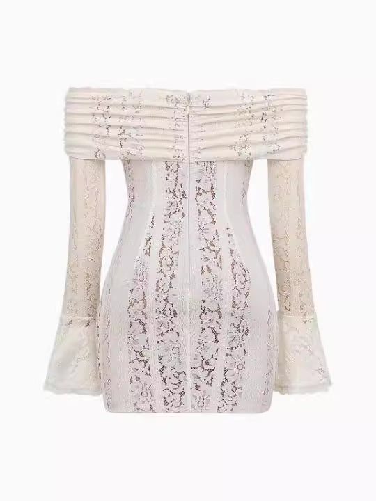 hip-hugging skirt dress