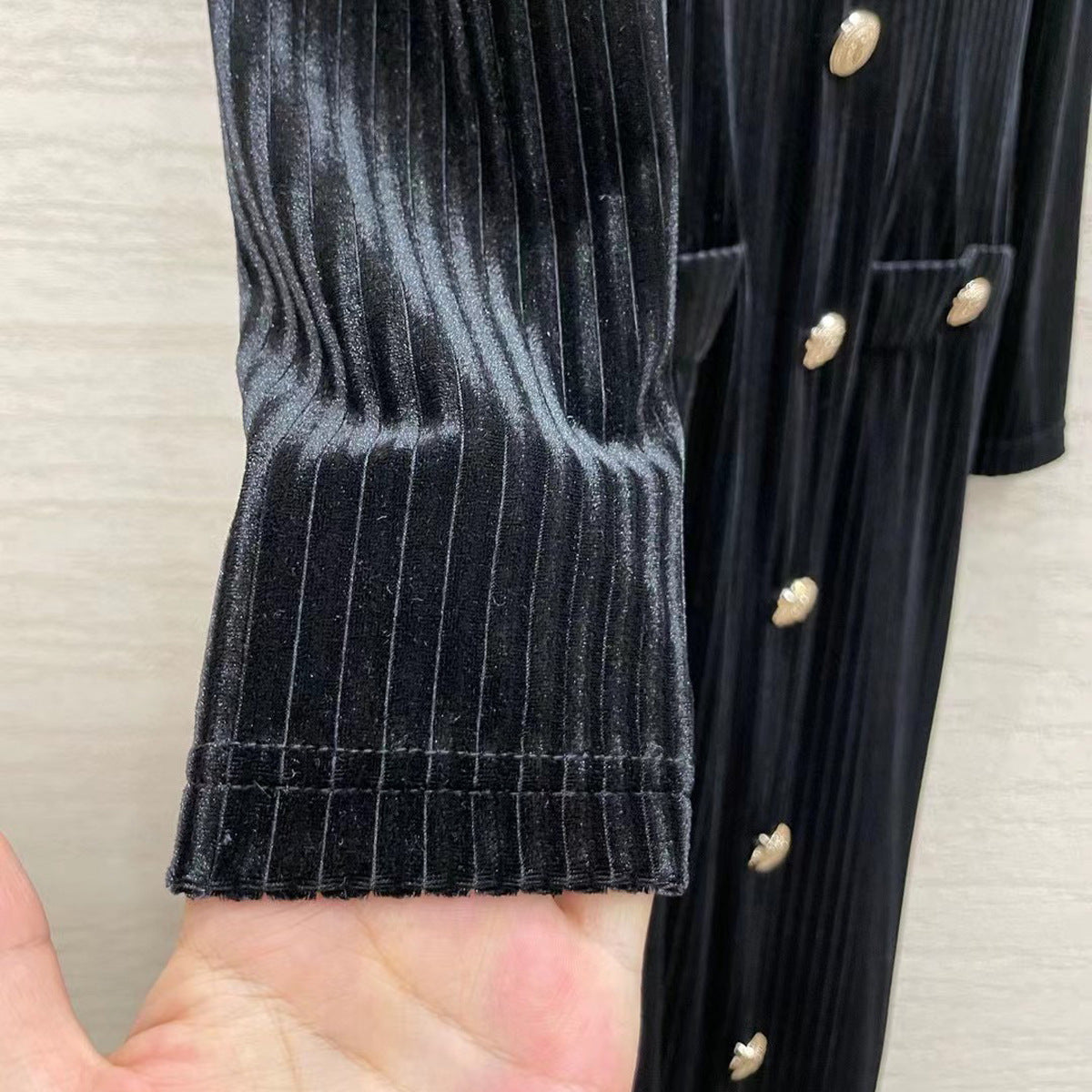 Long Dress Back Reißverschlussrock