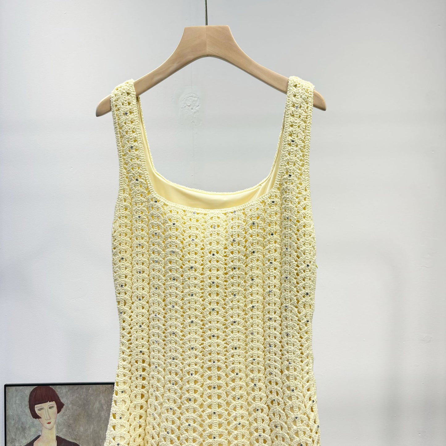 Hollow-Out Design dress