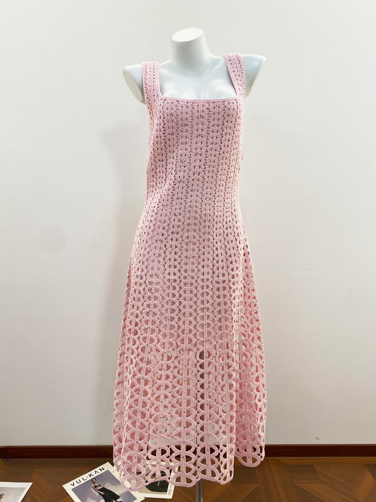 Dress with cardigan