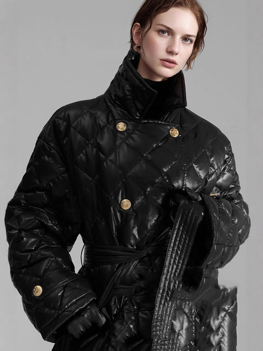 Duck down winter jacket
