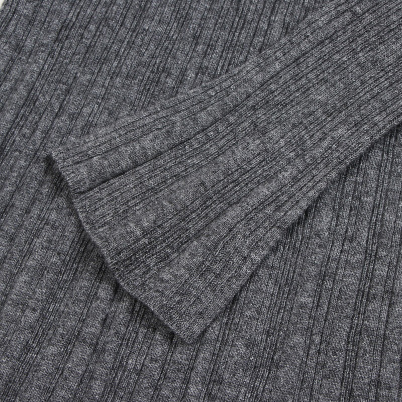 Wool primer knitted dress