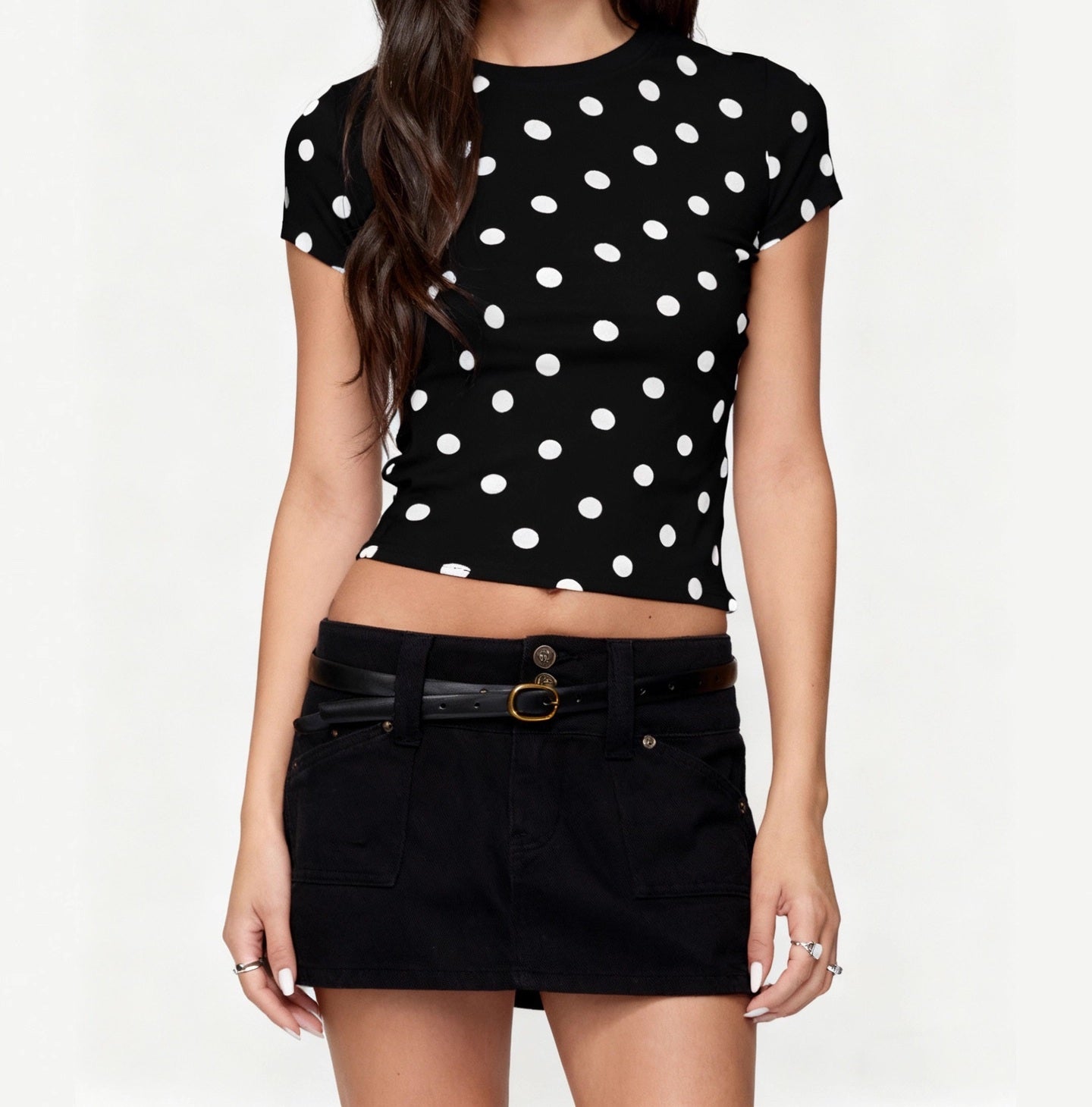 Print Slim Fit Versatile Top