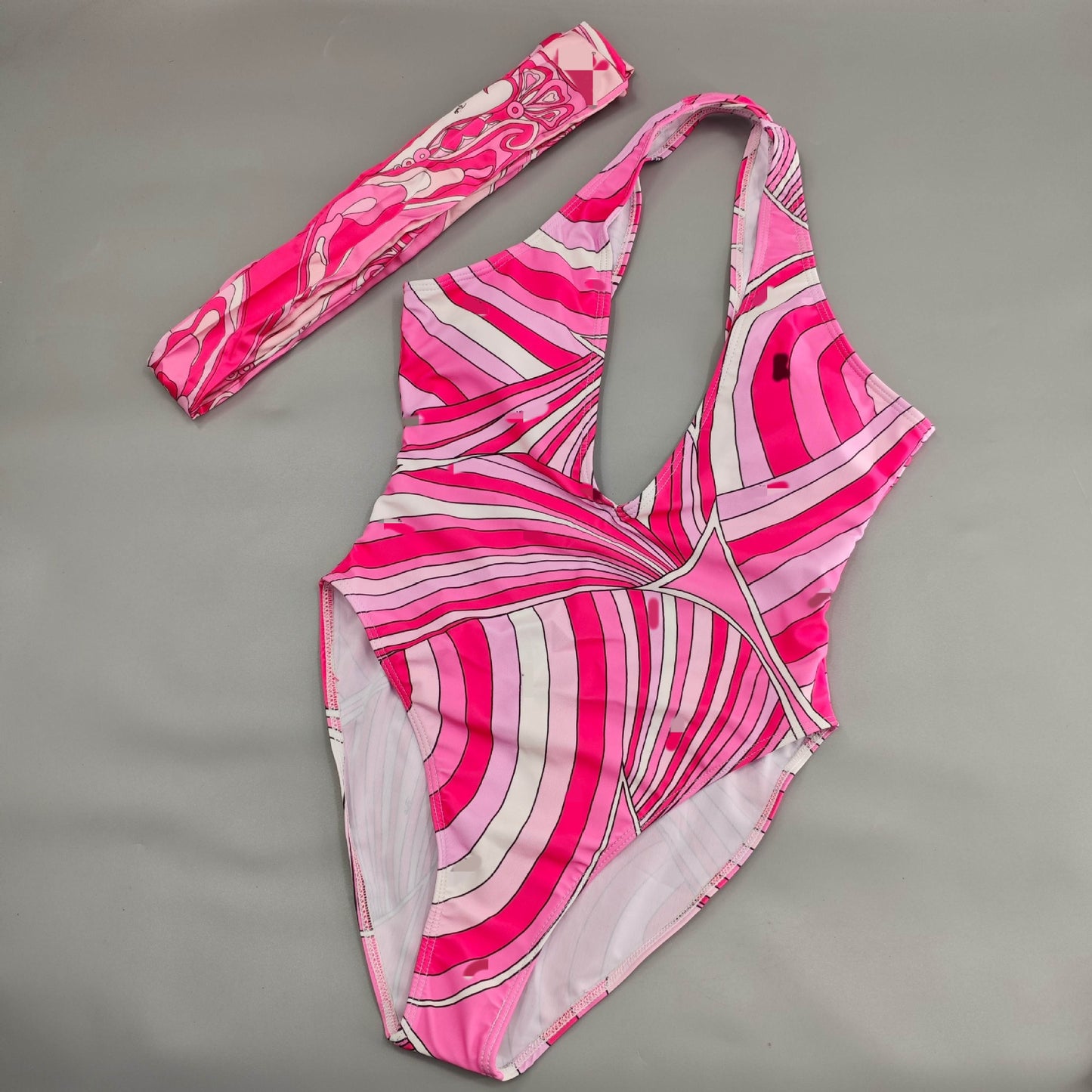 Three-Piece Scarf Swimwear