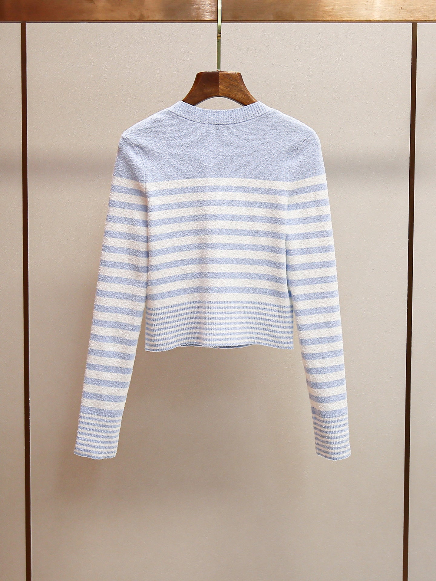 Palma striped knitted set