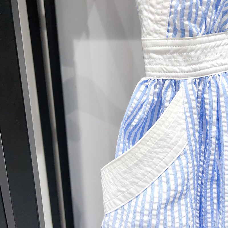 High-waisted sundress